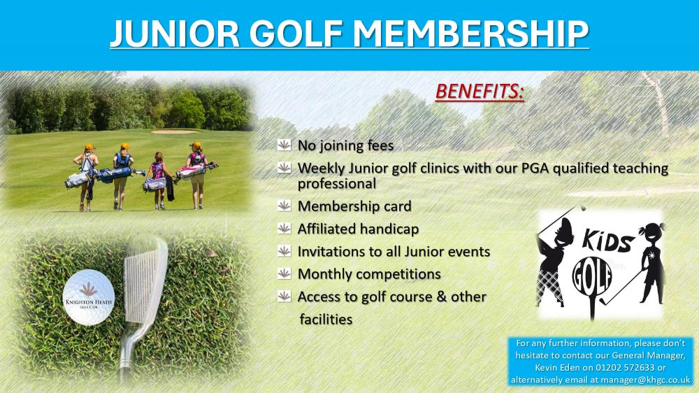 Junior Membership 2024/25